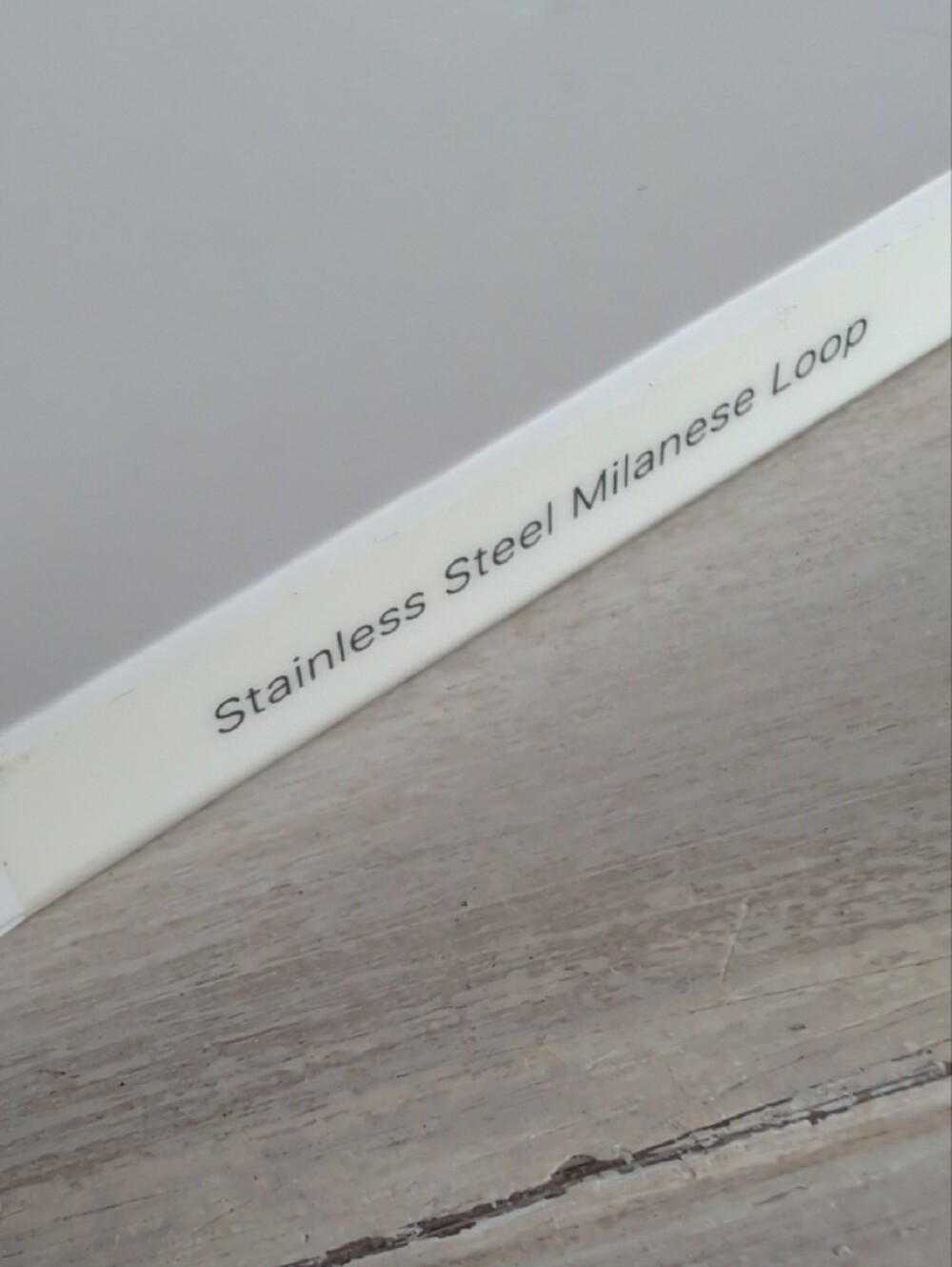 Apple Silver Milanese Loop Apple Watch Band - Picture 5 of 5